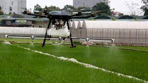 Hơn 140ha lúa mùa phun thuốc BVTV bằng thiết bị bay không người lái